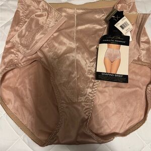 Marilyn Monroe Shaping Brief Size 1X Color Champagne Brand New With Tags